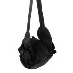 Чанта за кръста ONE POLAR Черна 24x19x11 см Полиестер